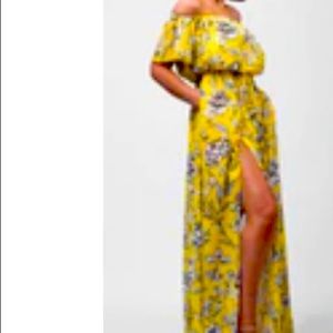 Katerina off the shoulder floral dress